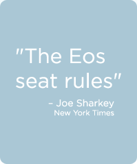 ''The Eos seat rules'' - Joe Sharkey, New York Times
